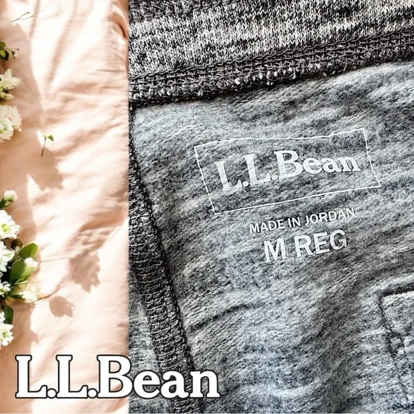 NEW 🌸 L.L. Bean Women’s Luxury Ultra Soft Jogger Sweats, Gray Track Pants - Picture 7 of 17